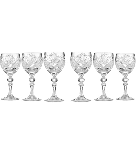 Amazon.com | Neman WG6701, Set of 6 Russian Vintage Crystal Cut